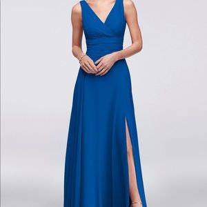 Long Chiffon Bridesmaid Dress